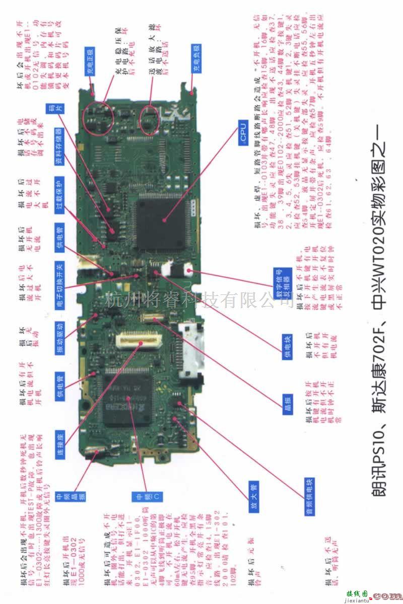 手机维修中的PS10、702F、WT020实物彩图一  第1张