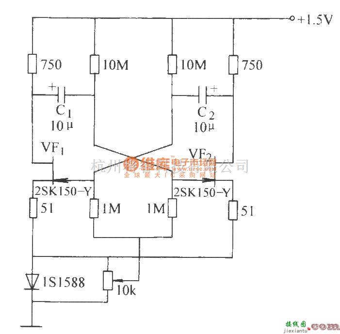 振荡电路中的场效应晶体管低压振荡电路  第1张