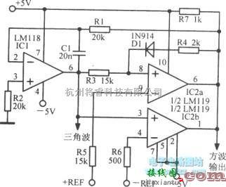 函数信号产生器中的高精度三角波振荡器  第1张