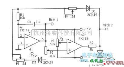 函数信号产生器中的稳定的方波m---角波振荡器  第1张