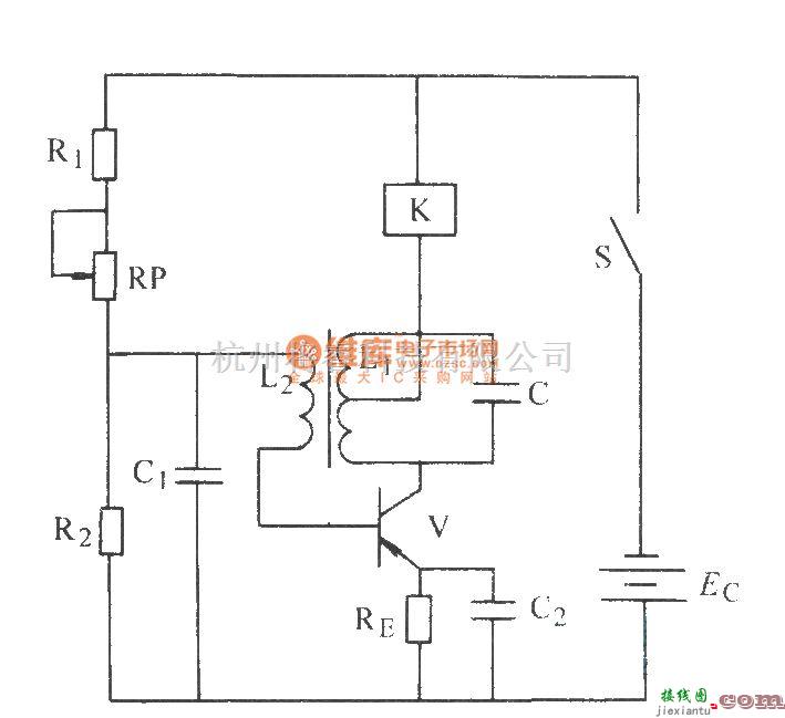 振荡电路中的变压器耦合振荡电路  第1张