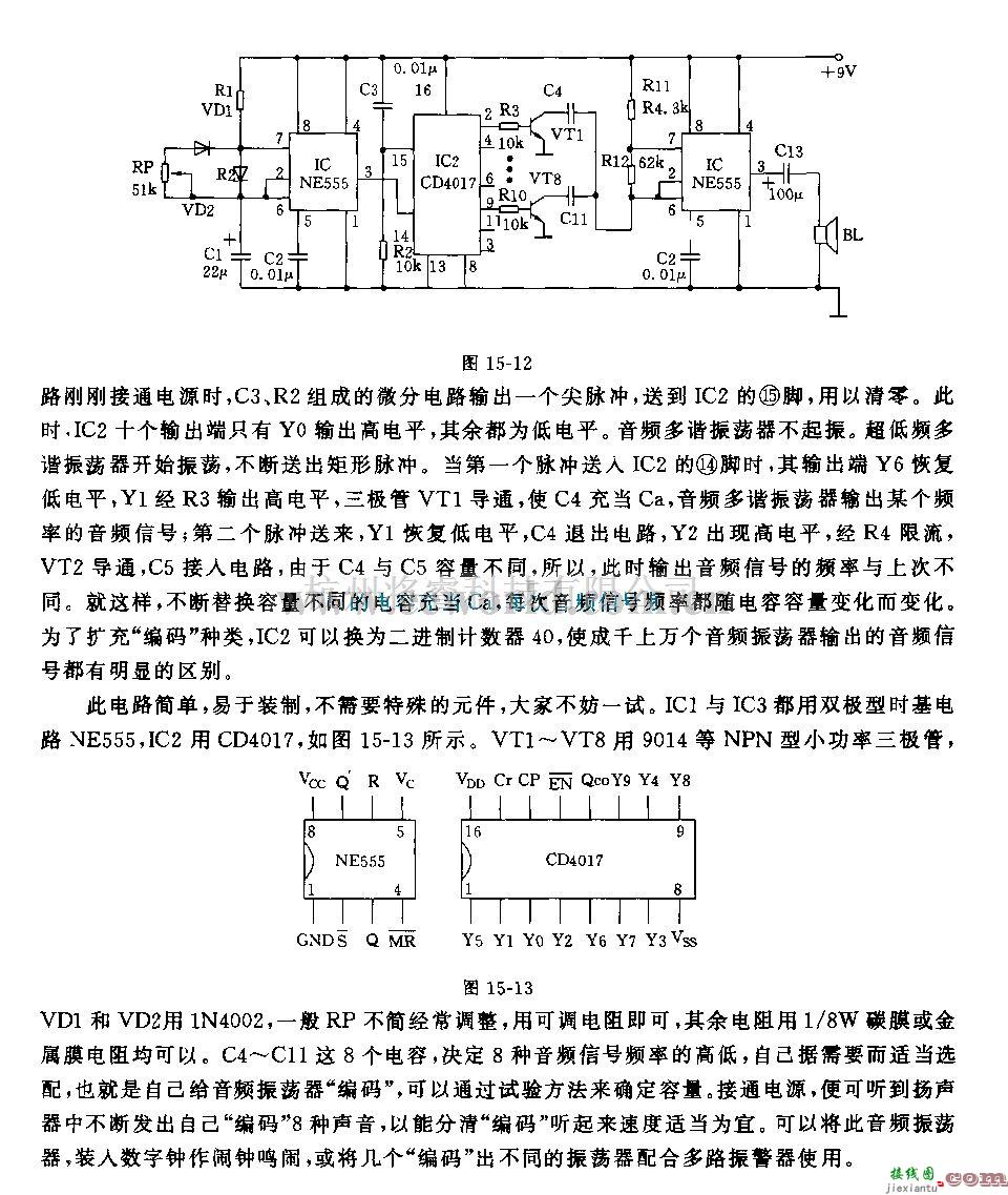 信号产生器中的有特殊功能的音频振荡器电路  第2张