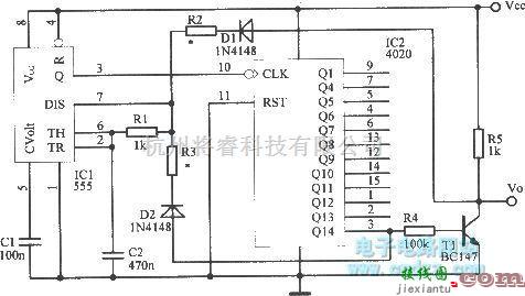 多谐振荡产生中的超长周期多谐振荡器  第1张