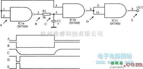 脉冲信号产生器中的采用积分电路法构成的脉冲形成电路  第1张