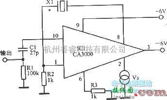 振荡电路中的可调制的晶体振荡器  第1张