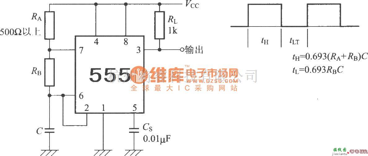 振荡电路中的自激多谐振荡器  第1张