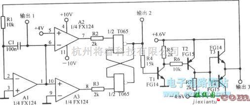 函数信号产生器中的精密限幅三角波振荡器  第1张