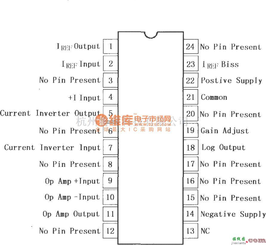 对数/跨导放大电路中的4127对数放大器  第1张