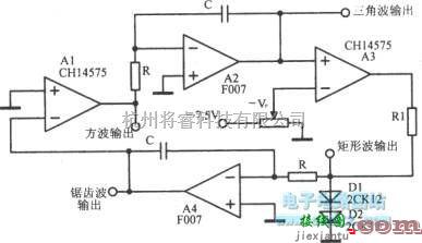 函数信号产生器中的简单的多波形振荡器  第1张