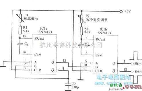 脉冲信号产生器中的高达l2.58MHz的可变脉宽脉冲振荡器  第1张