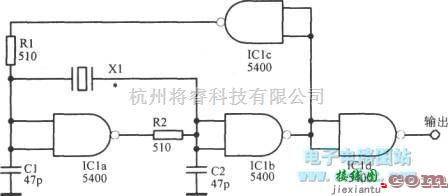 振荡电路中的起动可靠的晶体振荡器  第1张