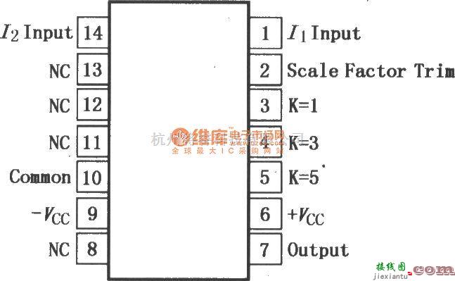 对数/跨导放大电路中的精密对数和对数比率放大器LOG100  第1张