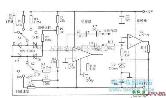 函数信号产生器中的10Hz～100kHz斜坡信号振荡器  第1张