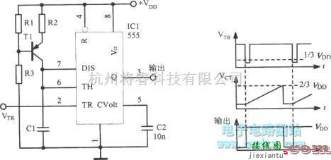 函数信号产生器中的外触发方波一锯齿波振荡器  第1张