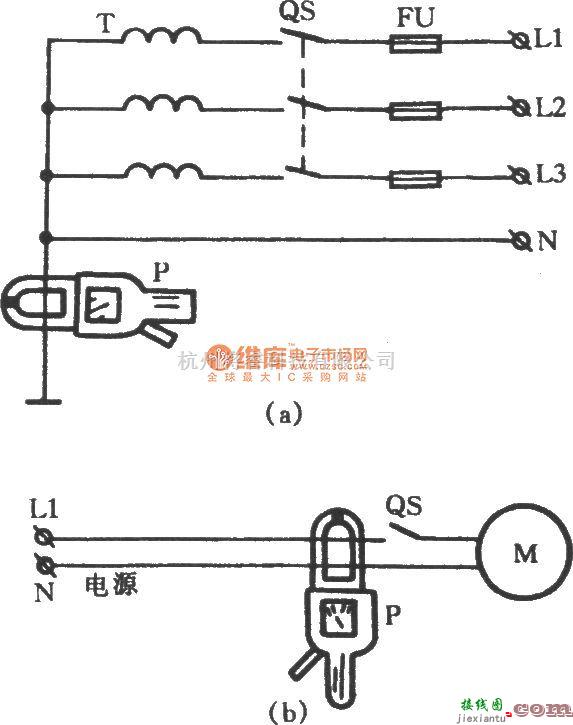 电工测试工具中的用钳形电流表判定漏电接地故障点  第1张