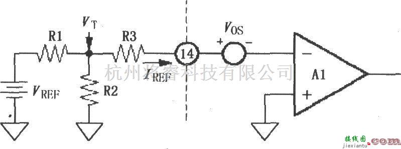 对数/跨导放大电路中的LOG100输入端的基准电流的“T”型网络电路  第1张