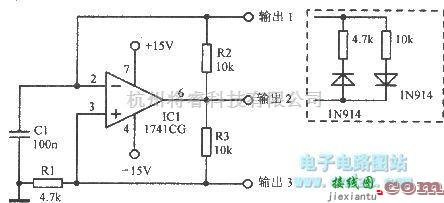 多谐振荡产生中的自由振荡电路  第1张