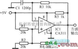 多谐振荡产生中的100kHz自激多谐振荡器  第1张