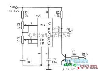 脉冲信号产生器中的闸门脉冲振荡器  第1张