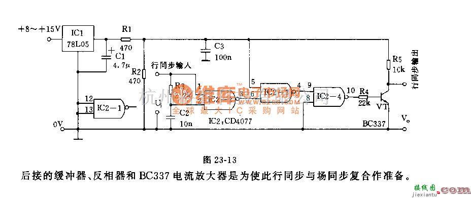 信号产生器中的VGA同步信号自动发生器电路  第2张