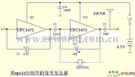 信号产生器中的多用途收录机电视机信号发生器电路  第1张