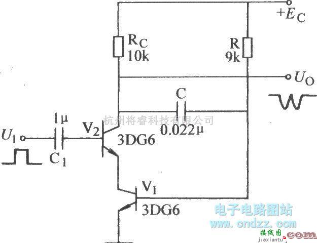 信号产生器中的电容负反馈锯齿波电路(二)  第1张