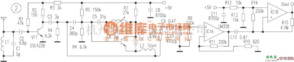 遥控电路（综合)中的多用无线遥控开关电路  第3张