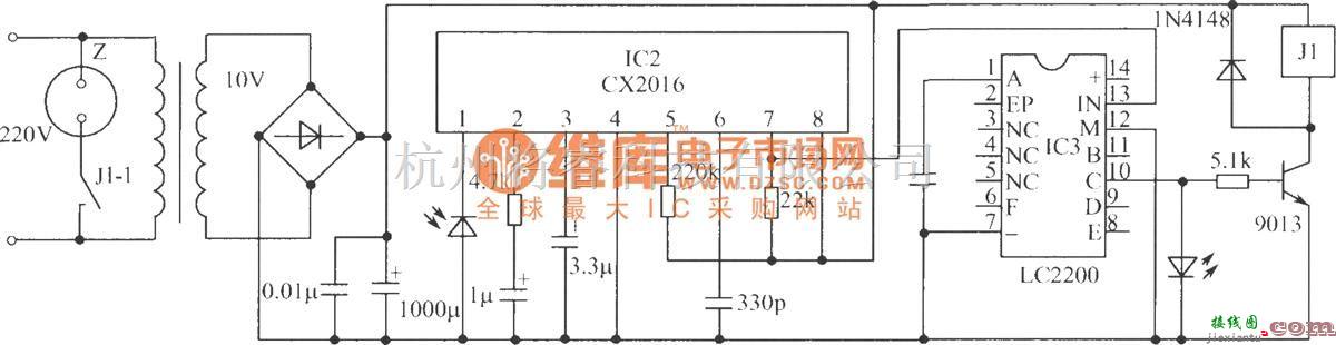 红外线热释遥控中的6路红外遥控器  第2张