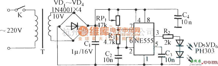 红外线热释遥控中的红外探测语言警示器  第2张