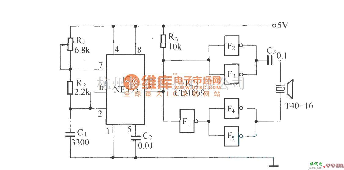 超声波遥控中的运动物体探测器  第2张