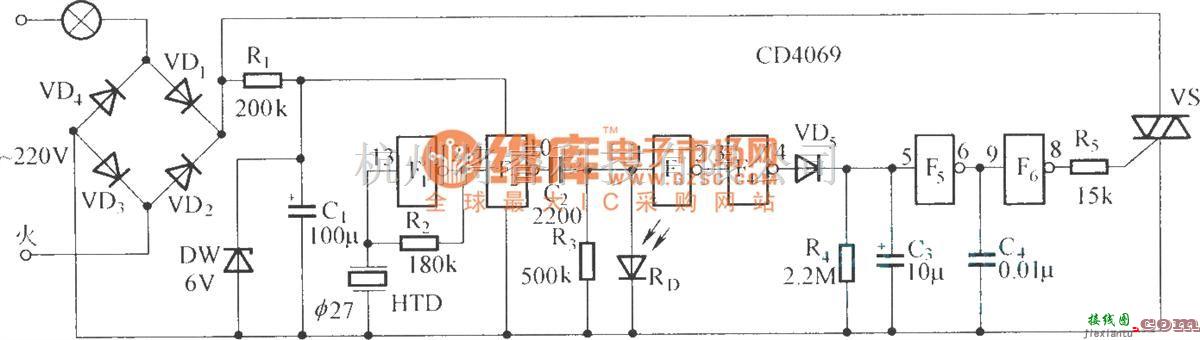 超声波遥控中的声控延时节电开关  第1张