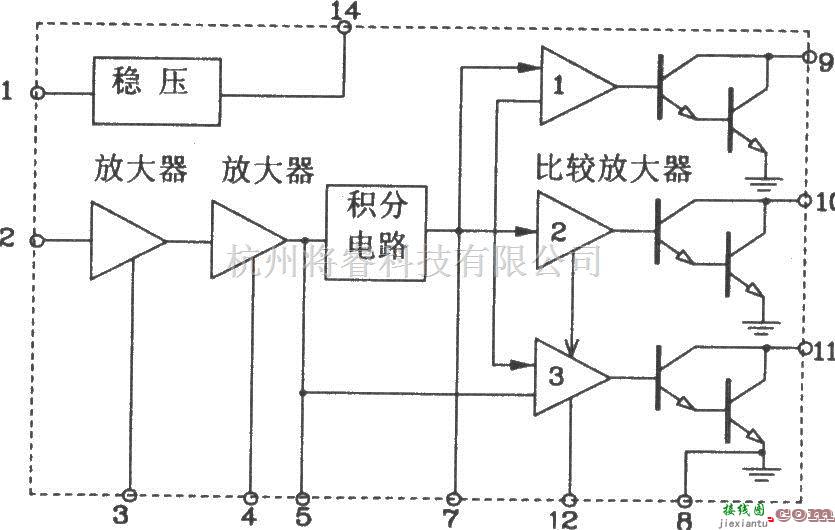 遥控电路（综合)中的KIA6933S／6957P构成的四动作射频遥控发射、接收电路图  第4张