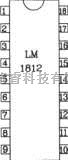 超声波遥控中的LM1812构成汽车倒车防撞报警器电路图  第1张