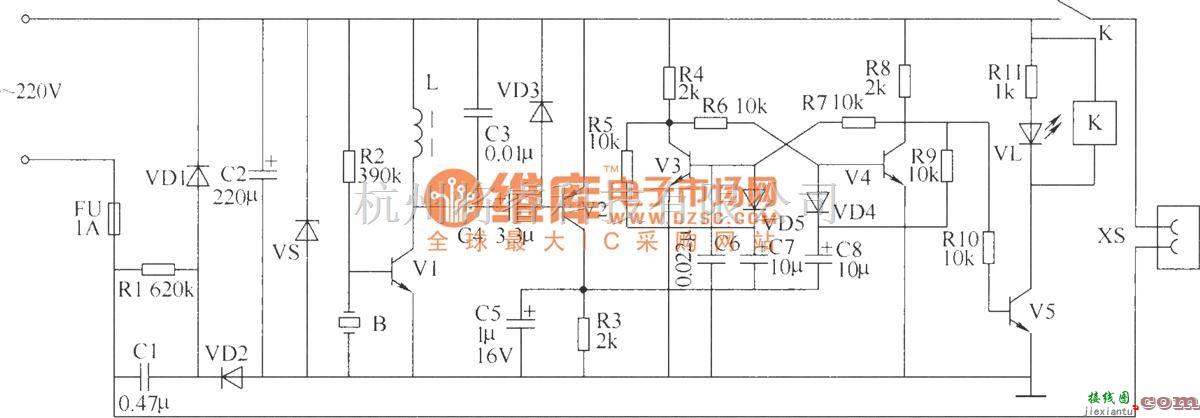 超声波遥控中的亚超声遥控开关电路(一)  第1张