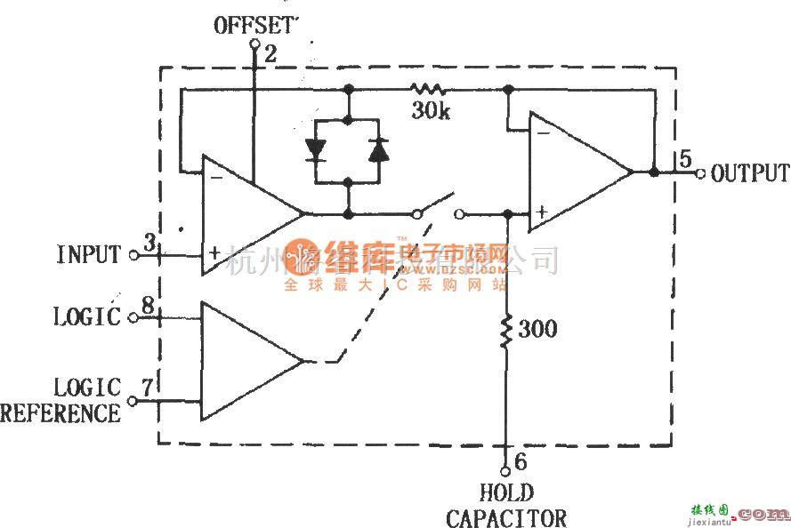 采样保持放大电路中的单片采样保持放大器LF198／298／398  第2张
