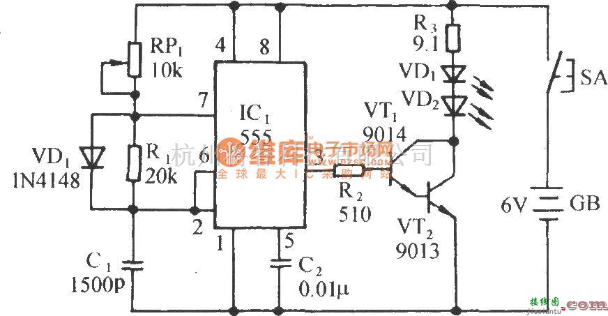 红外线热释遥控中的家用电器的红外遥控插座电路  第1张