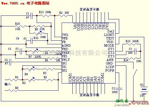 仪器仪表中的6Y7单片全自动电压表  第3张