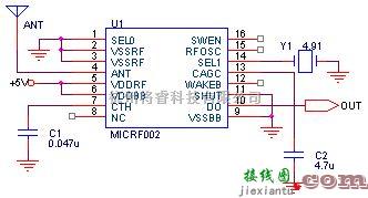 遥控电路（综合)中的315M遥控电路  第4张