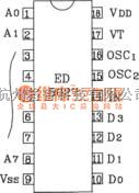 遥控电路（综合)中的ED5026/5027构成红外遥控编码、译码电路图  第2张