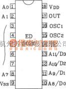 遥控电路（综合)中的ED5026/5027构成红外遥控编码、译码电路图  第1张