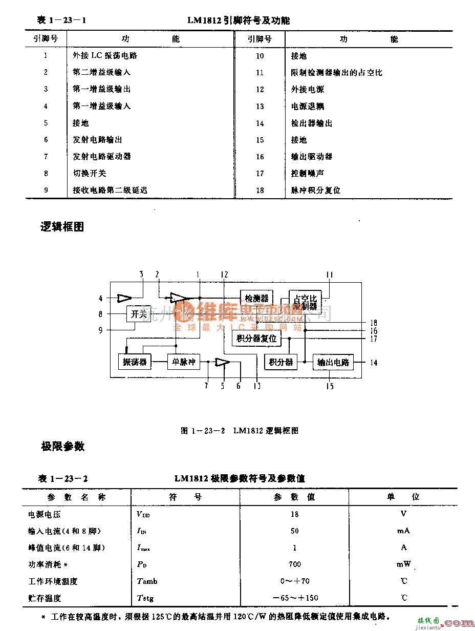 遥控发射中的LJMl812(工业控制、通信和报警设备)超声波迢控发射或接收电路  第2张