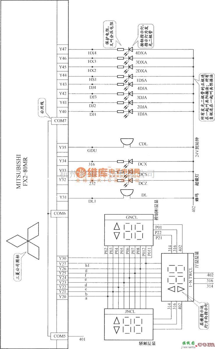 电梯控制中的上海新时达电梯控制柜（PLC+变频器）  第8张