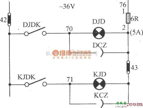 电梯控制中的JKH1-771A电梯照明电路(2)  第1张