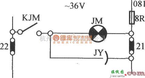 电梯控制中的JHo-751半自动货梯照明电路(2)  第1张