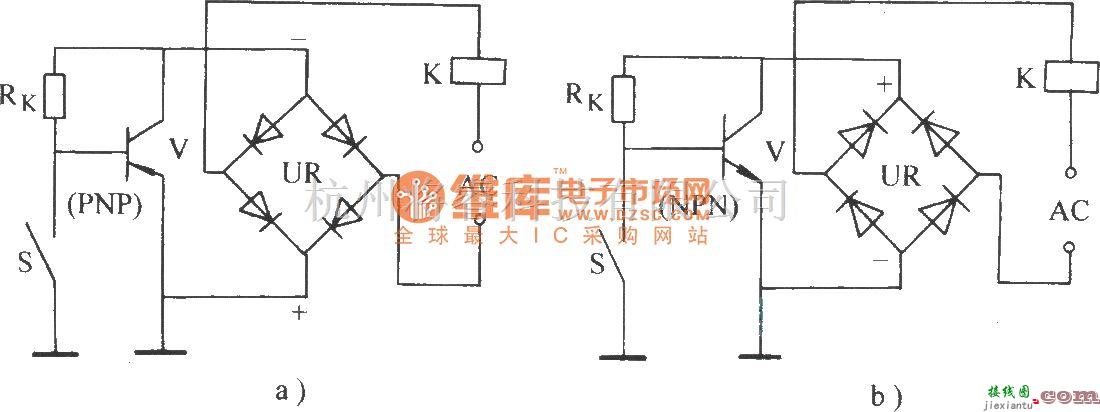 继电器控制中的交流电子继电器电路  第1张