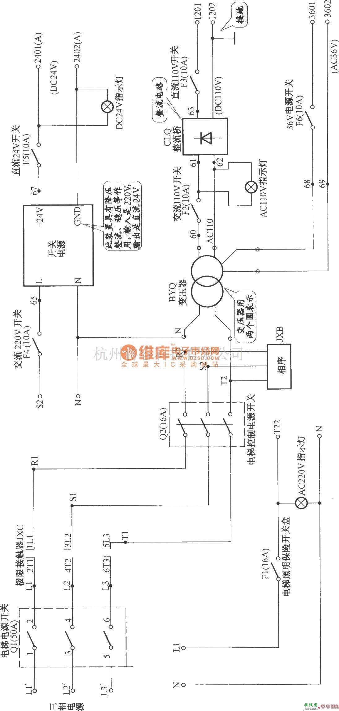 电梯控制中的北京图捷电梯控制柜  第2张