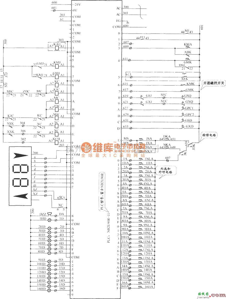 电梯控制中的沈阳三洋交流双速电梯控制柜  第4张