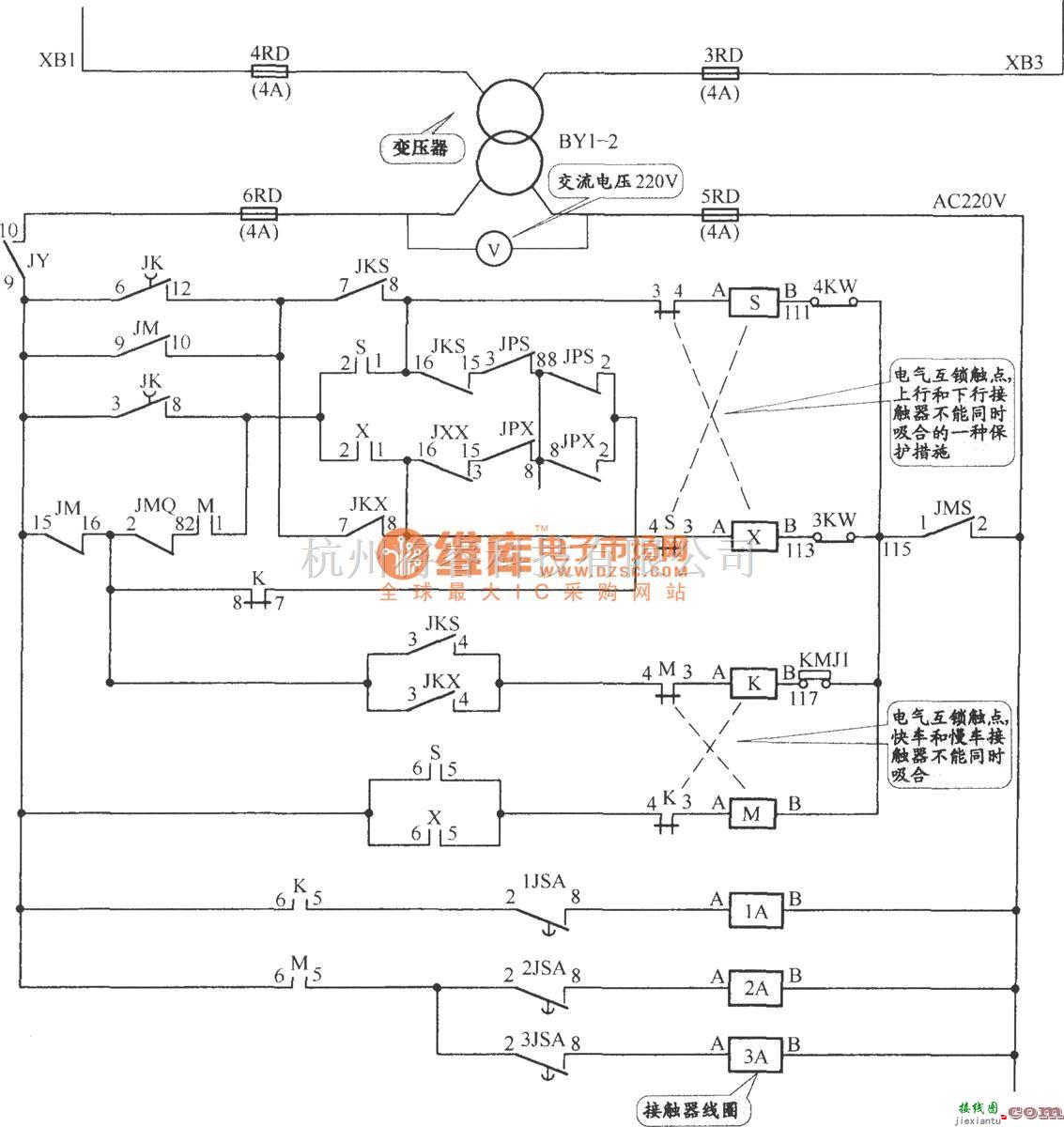 电梯控制中的APM-81电梯控制电路(2)  第1张