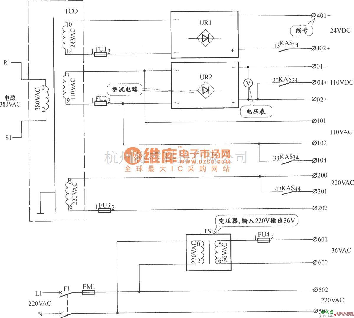 电梯控制中的上海新时过电梯控制柜（SM-01-C+变频器）  第2张