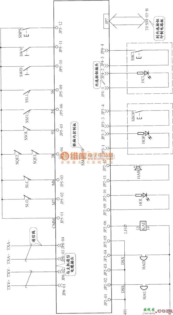 电梯控制中的上海新时过电梯控制柜（SM-01-C+变频器）  第6张